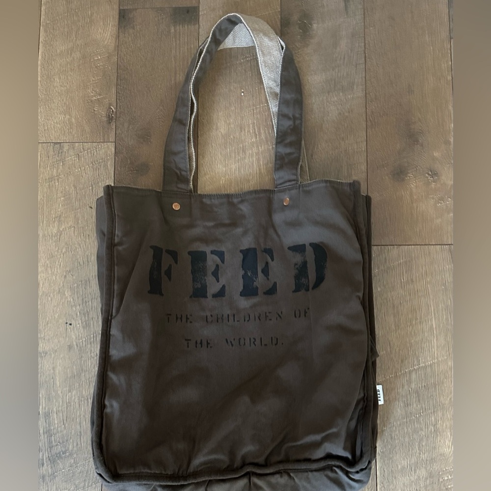 FEED 1 Reversible Tote Bag New - Picture 3 of 5